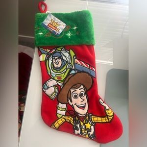 Toy Story Woody and Buzz Lightyear Christmas Stocking